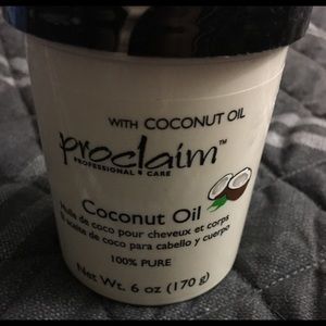 Proclaim coconut oil